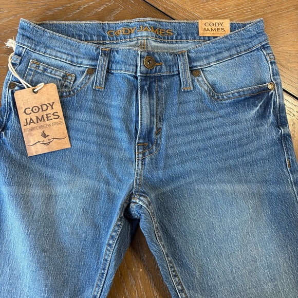 Cody James Men's Classic Blue Slim Jeans - Picture 6 of 6